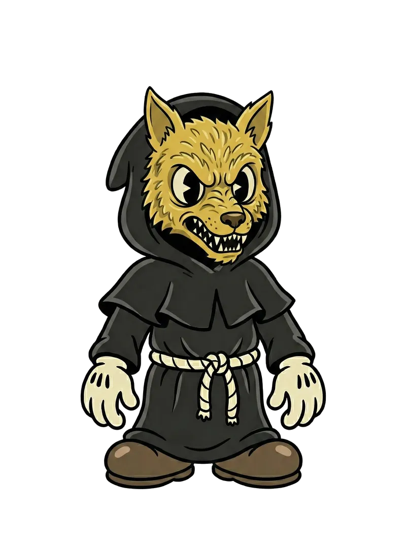 Le Loup - Bourreau de l'Ordre de Noé murder party grandeur nature